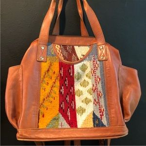 🌵 Nena & Co. Morocco MCDB leather purse convertible backpack